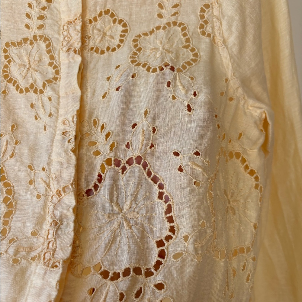 Haris Cotton Linen Button Down​ - Picture 10 of 14